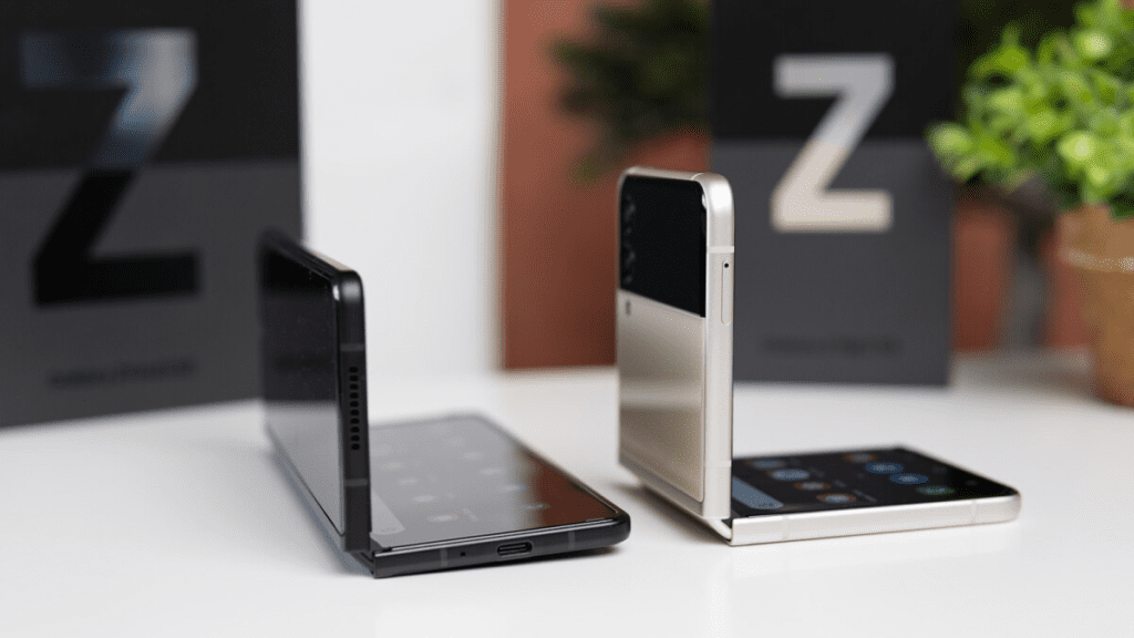 Galaxy Z Fold 5 and Galaxy Z Flip 5 phones